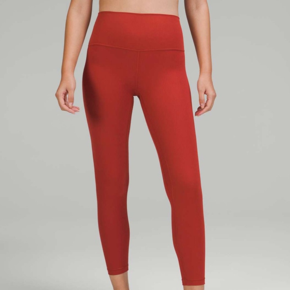 💫NWT💫  Lululemon Align Ribbed HR Pant 25”